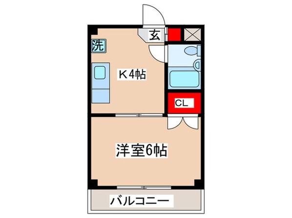 メゾン石橋の物件間取画像